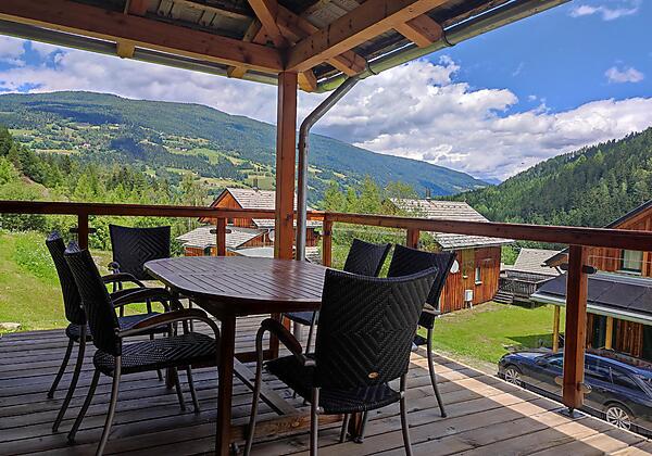 Panoramasicht von der Veranda