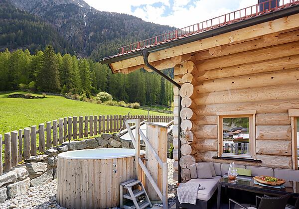 Chalet Resort Sölden Ansicht Sommer