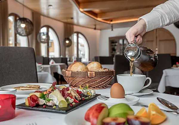 Frühstück im Silvretta