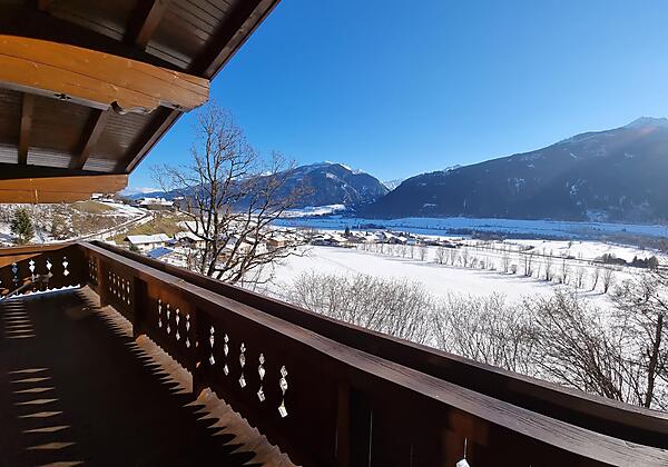 Blick vom Balkon