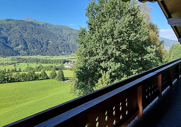 Blick vom Balkon