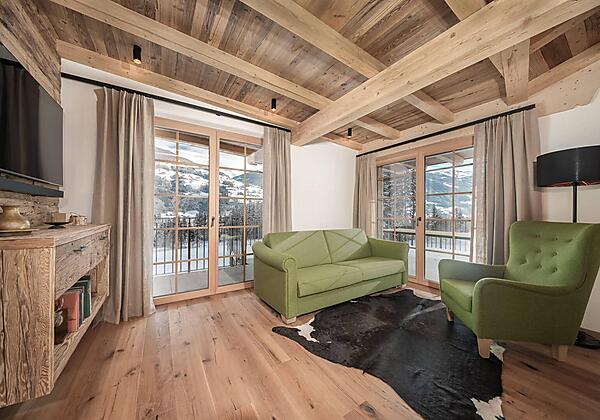 Innenansicht Winter_Chalet WildRuh_Ried im Zillert