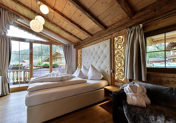 Chalet Edelweiß Schlafzimmer