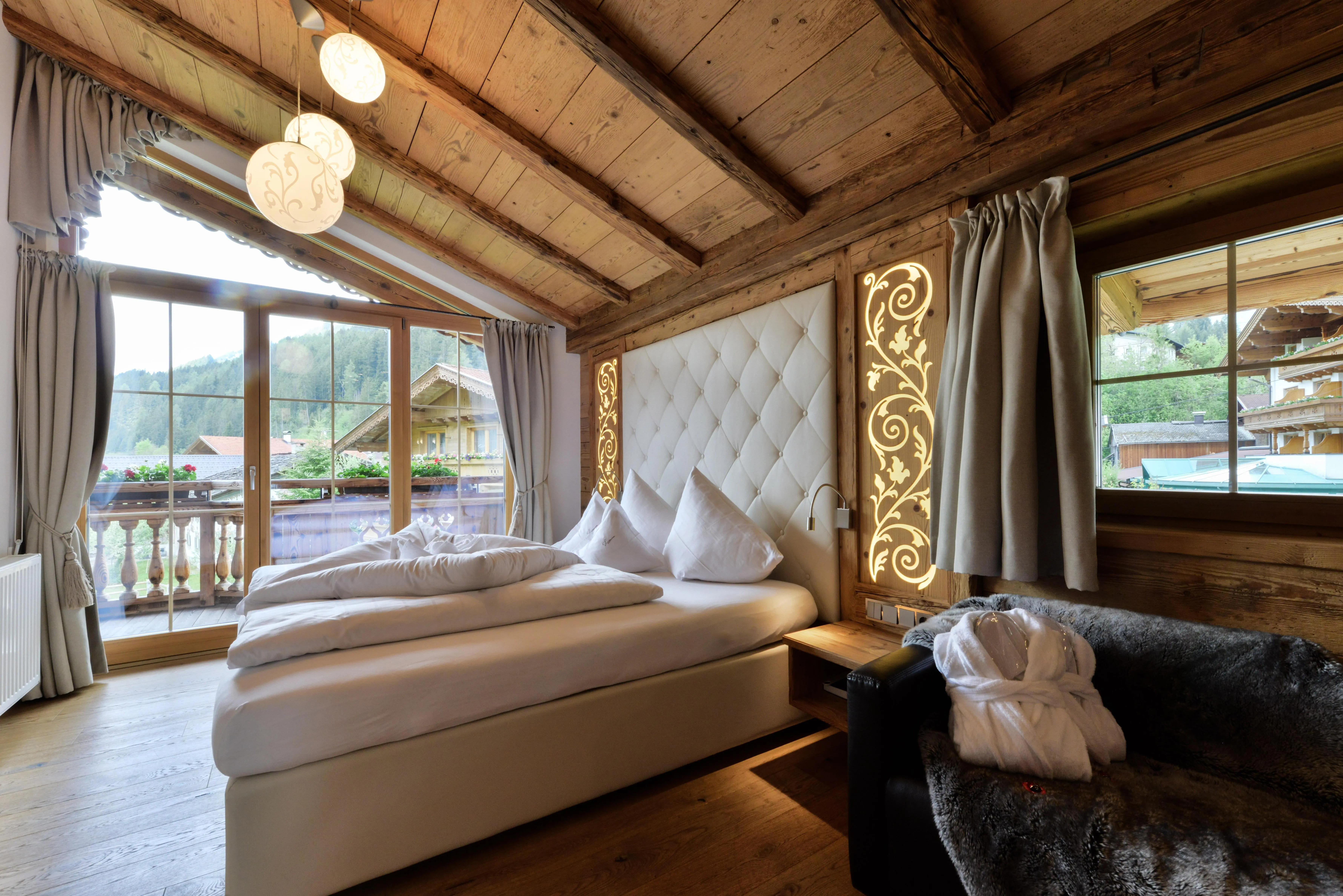 Chalet Edelweiß Schlafzimmer