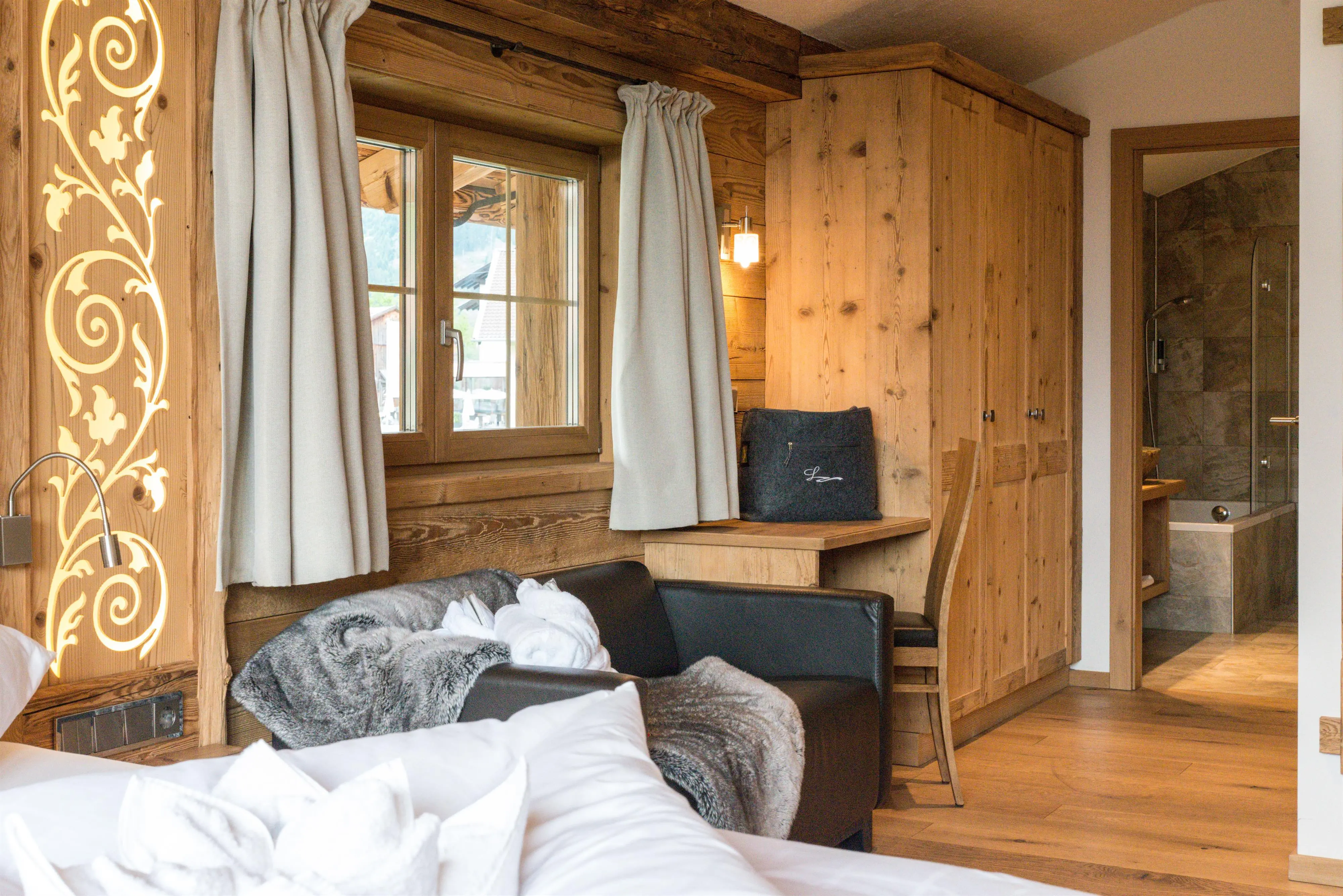 Chalet Edelweiß Schlafzimmer