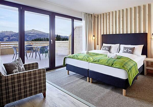 Schlafzimmer AlpenwohnenApartment