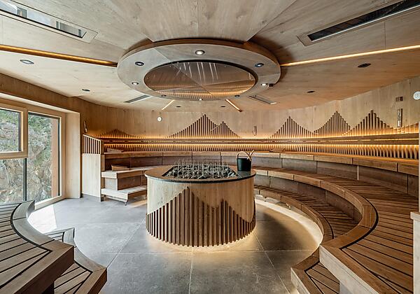 Eventsauna im Sommer