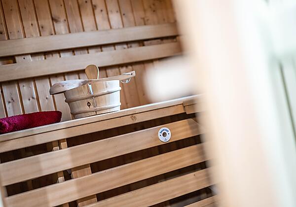 Biosauna mit Erlebnisdusche