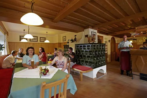 Das Restaurant im kleinen Familienhotel Koch