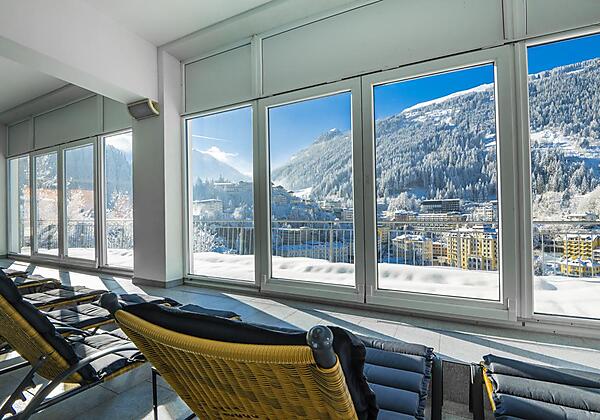 Panorama Aussicht im Hallenbad