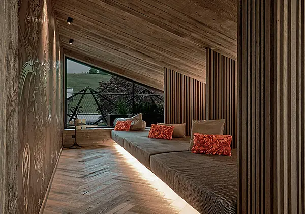 Kuschelkojen im Wellnesshotel die HOCHKÖNIGIN im TIARA SPA aodults only in Maria Alm im Salzburger L