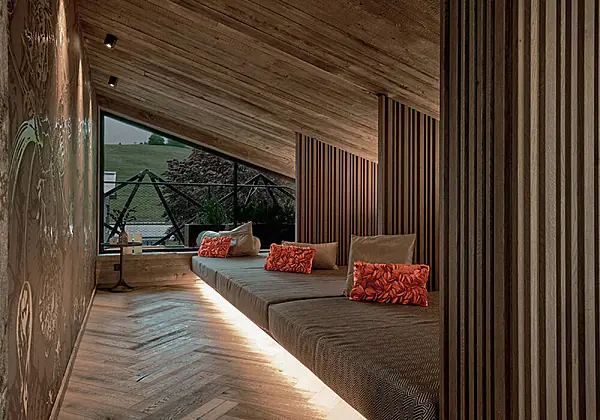 Kuschelkojen im Wellnesshotel die HOCHKÖNIGIN im TIARA SPA aodults only in Maria Alm im Salzburger L