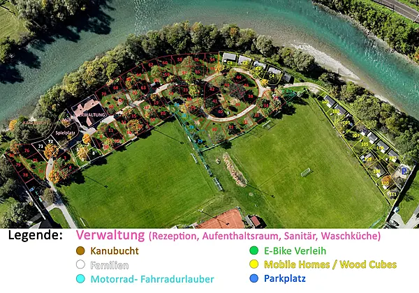 Campingplatz 2023 Legende für Druck