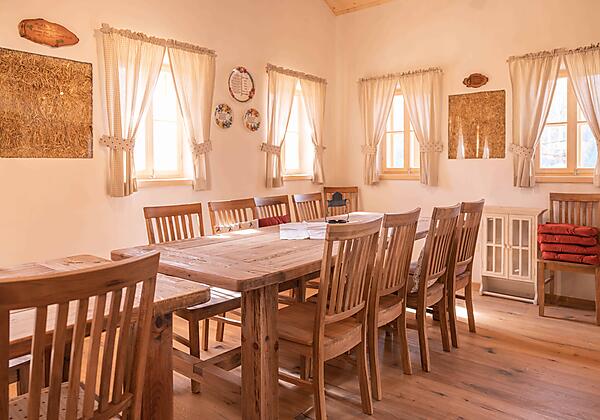 Gaststube in der Dorfschenke