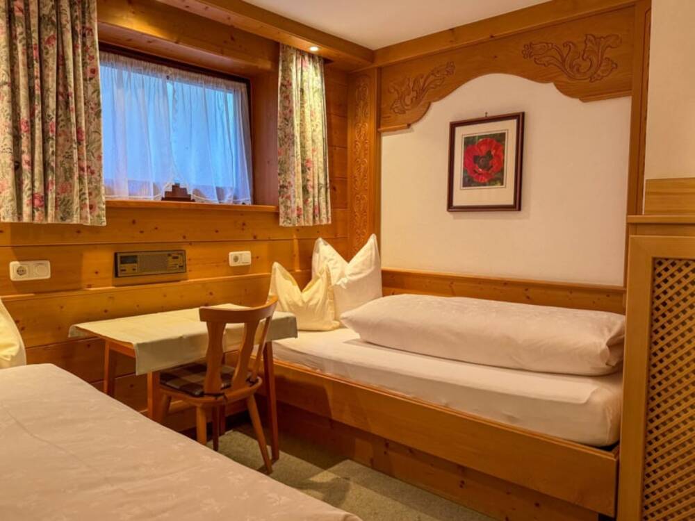 Einzellbett im Appart Andrea