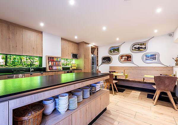 Gästeküche/Frühstücksraum