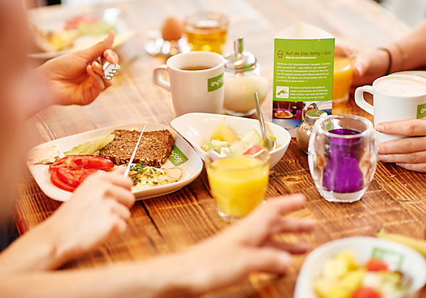 Reichhaltiges Frühstück