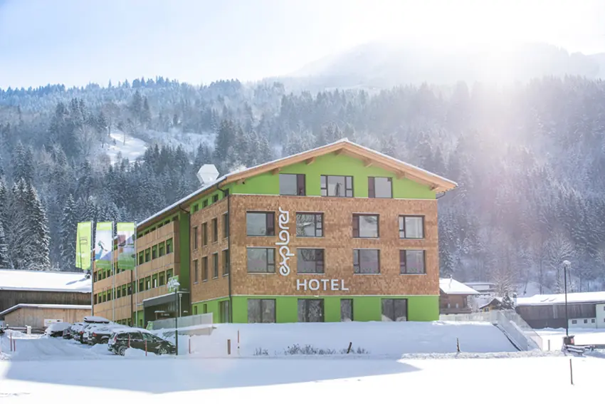 Hausansicht Explorer Hotel Kitzbühel