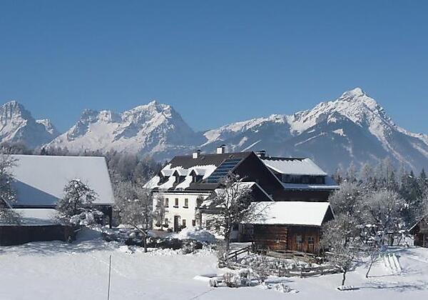Winter am Familienbauernhof Grossgrub