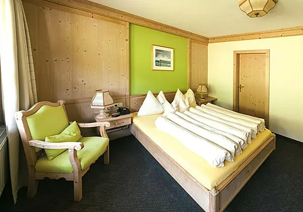 Ein Doppelzimmer im Lengauer Hof