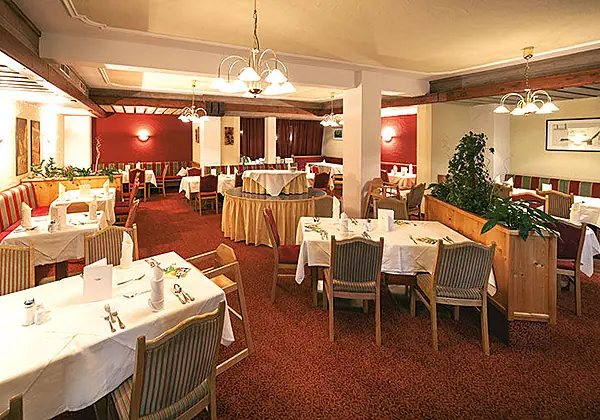 Der Speisesaal im Lengauer Hof