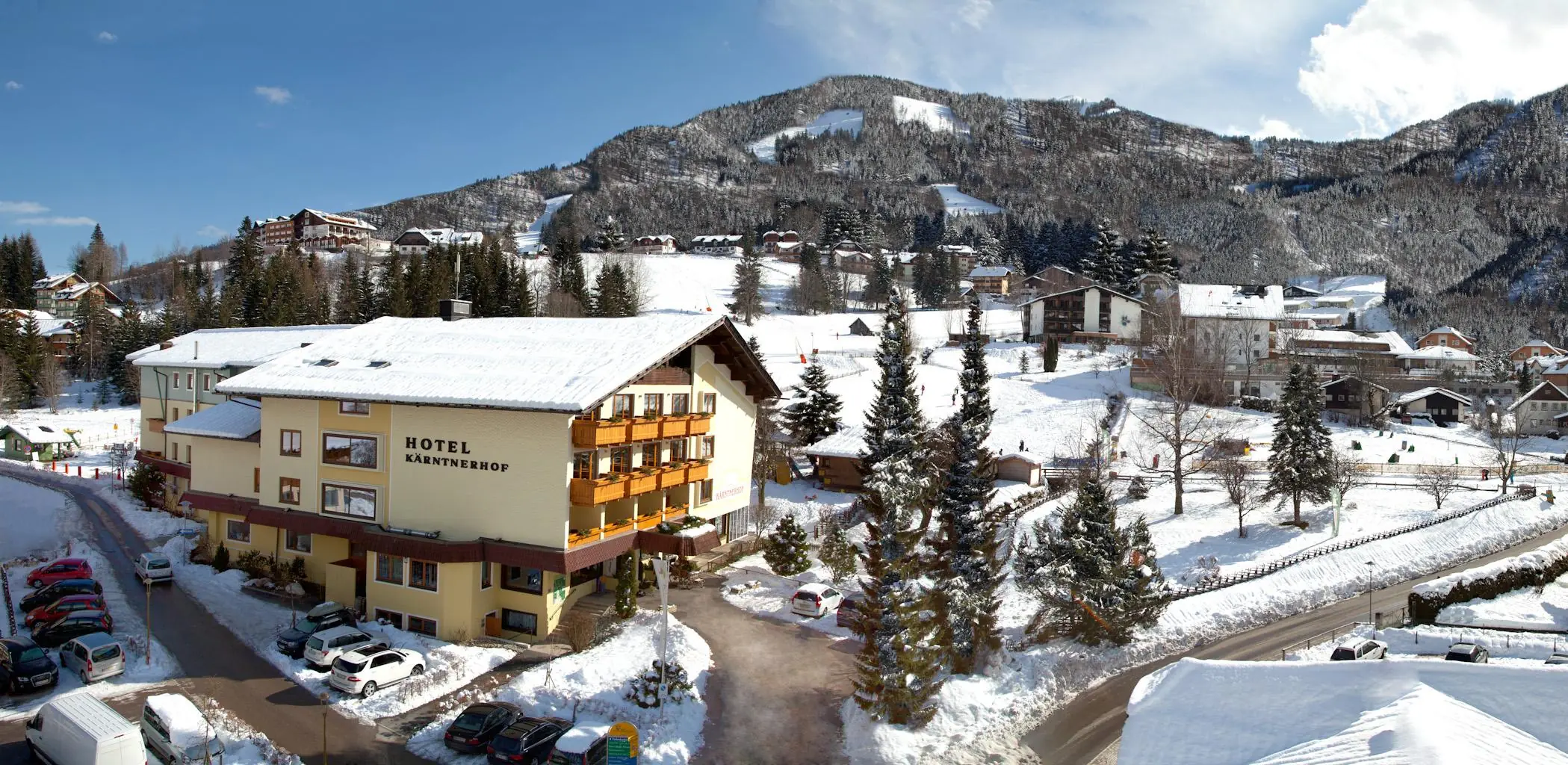 Winteransicht Hotel Kärntnerhof