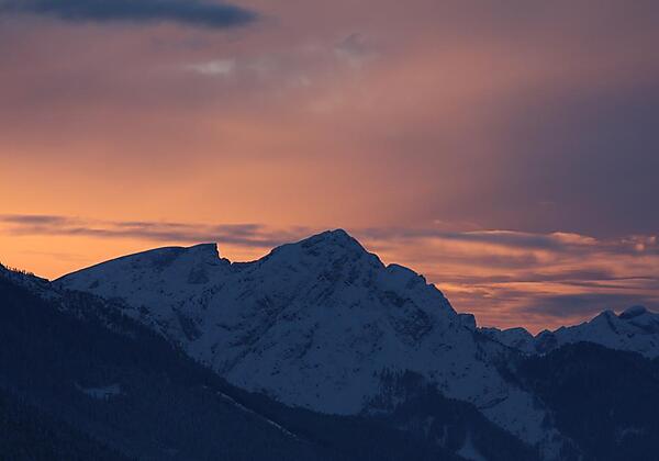 Blick vom Haus nach Westen