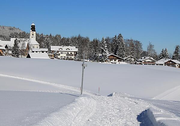Tiefverschneites Ofterschwang