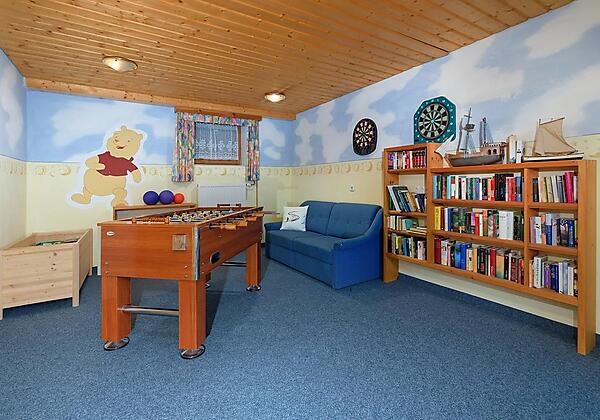 Kinderspielraum, Bibliothek