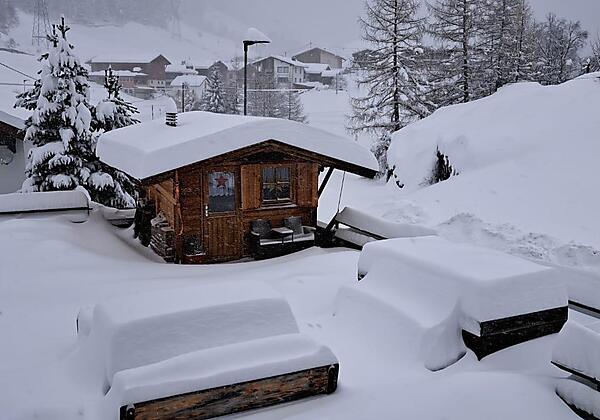 Winter beim Ferienhaus Kaspers