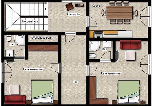 Klocker Ried - Grundriss