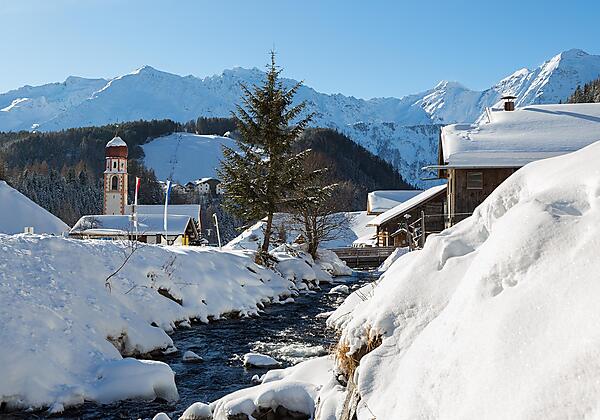 Niederthai im Winter