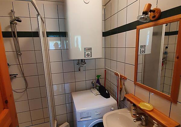 WC, Dusche, Waschmaschine