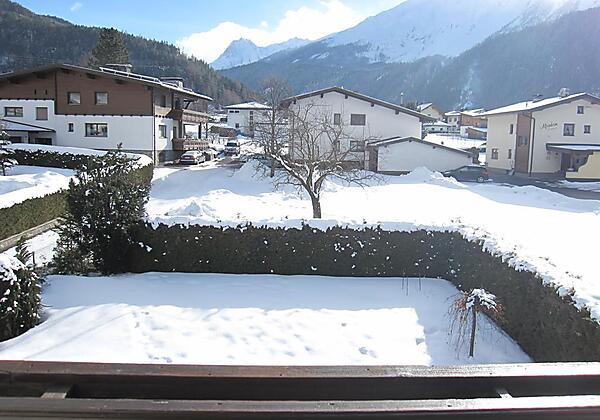 Balkonaussicht Winter