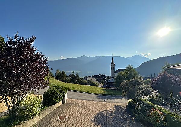 Ausblick auf die Berge und das Inntal