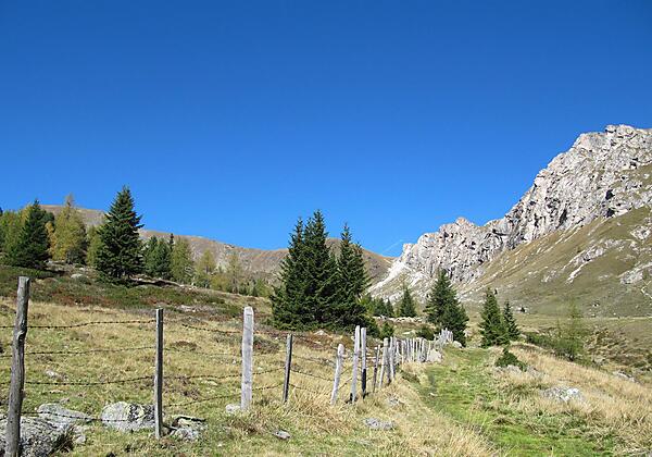 Aufstieg zum Rosennock