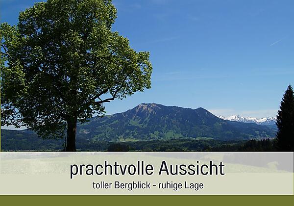 Aussicht auf Grünten