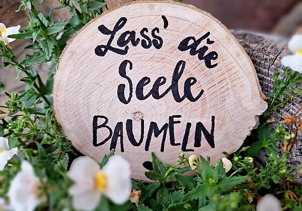 lass die Seele baumeln