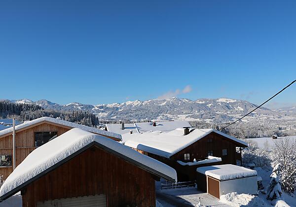 Blick aus dem Wohnzimmerfenster