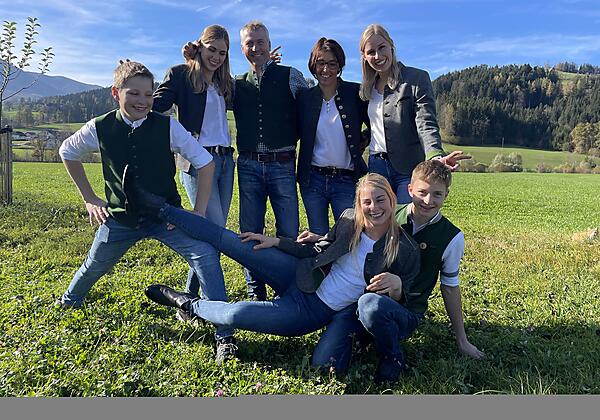 Familie Rebhandl 2024