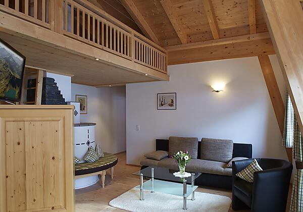 Appartement Lechtal Wohnraum