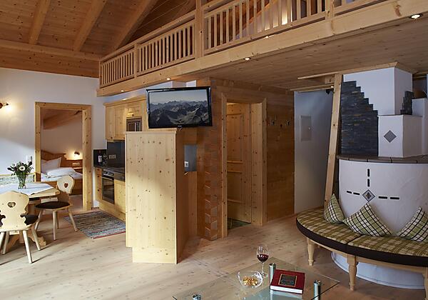 Appartement Lechtal Wohnküche