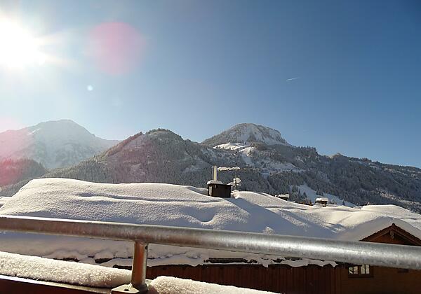 Bergblick vom Balkon
