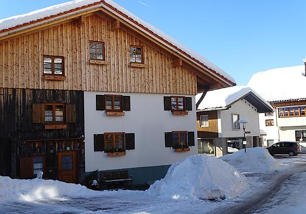 Hauseingang Winter