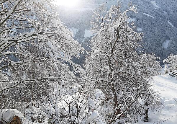 Winter am Flattachberg