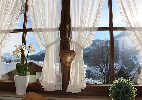 Aussicht vom Esstisch