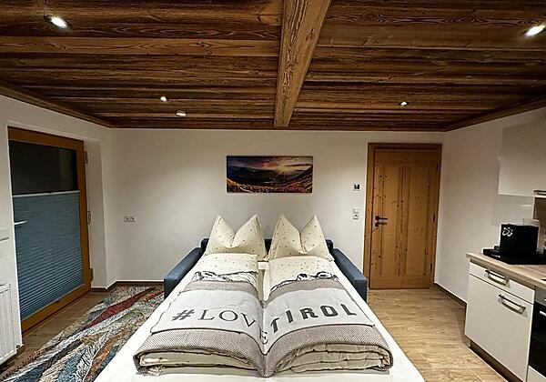 Schlafsofa in Wohnküche