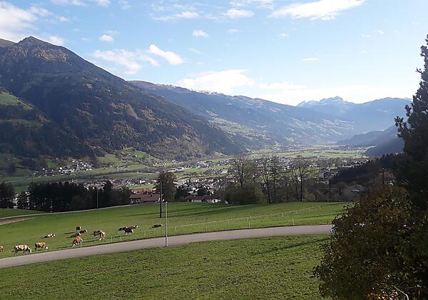 Blick ins hintere Zillertal