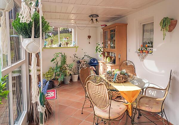 Wintergarten Frühjahr