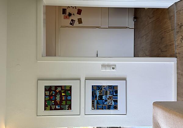 Blick von Wohnzimmer in Diele